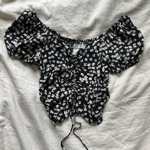 Floral Crop Top
